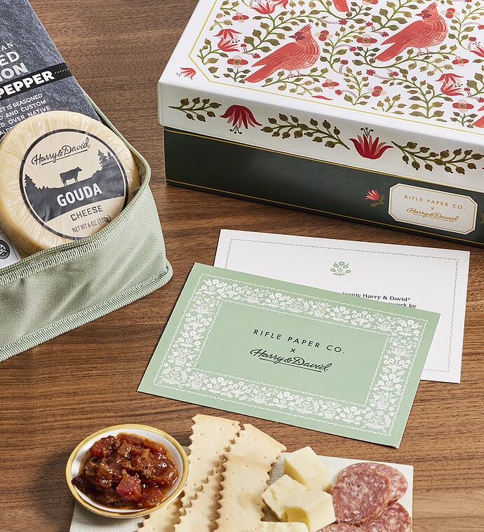 RIFLE PAPER CO. HARRY & DAVID Ultimate Holiday Gift Box 