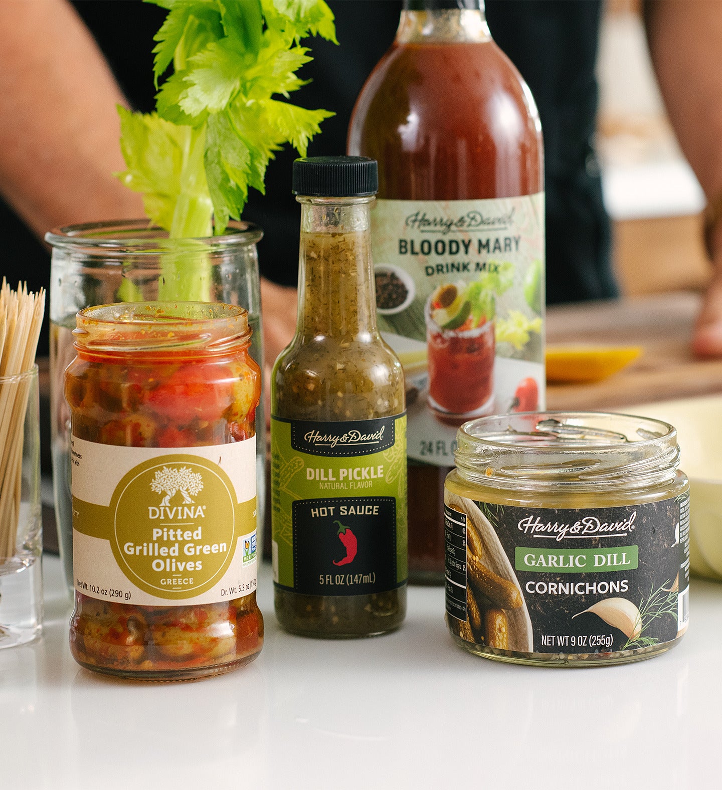 Bloody Mary Kit and Garnishes