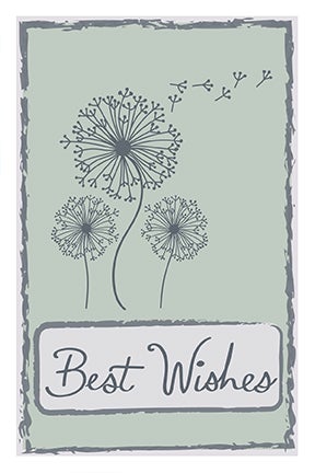 Best Wishes - Dandelion