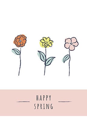 Happy Spring Trio