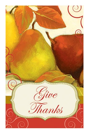 Happy Thanksgiving - Pears
