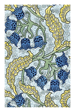 Floral pattern card