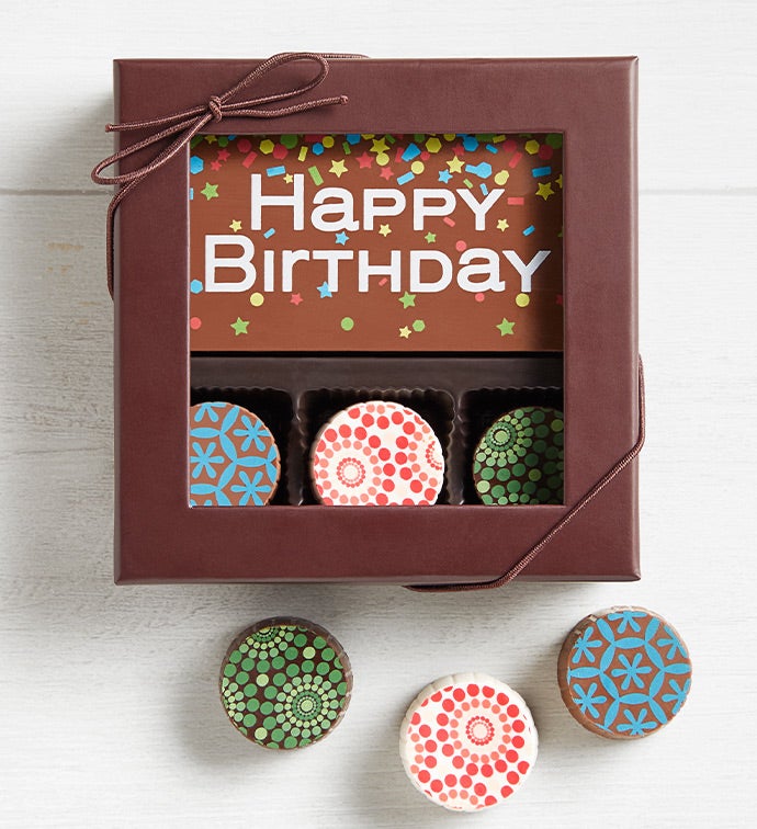 Fleur de Chocolate® Birthday Bar & Truffles 