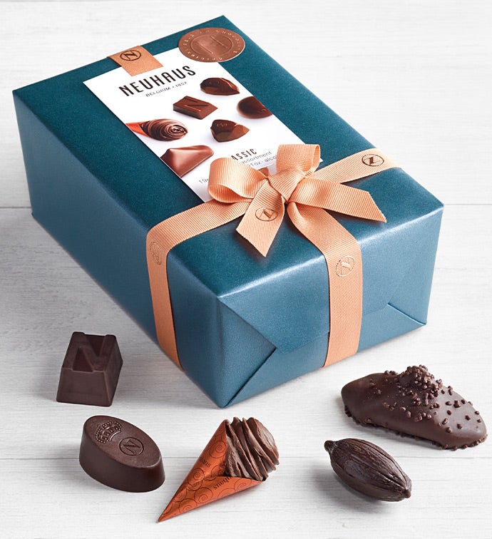 Neuhaus All Dark Belgian Chocolate Ballotin 19 Pc, Cho Colate, Gifts by Simply Chocolate