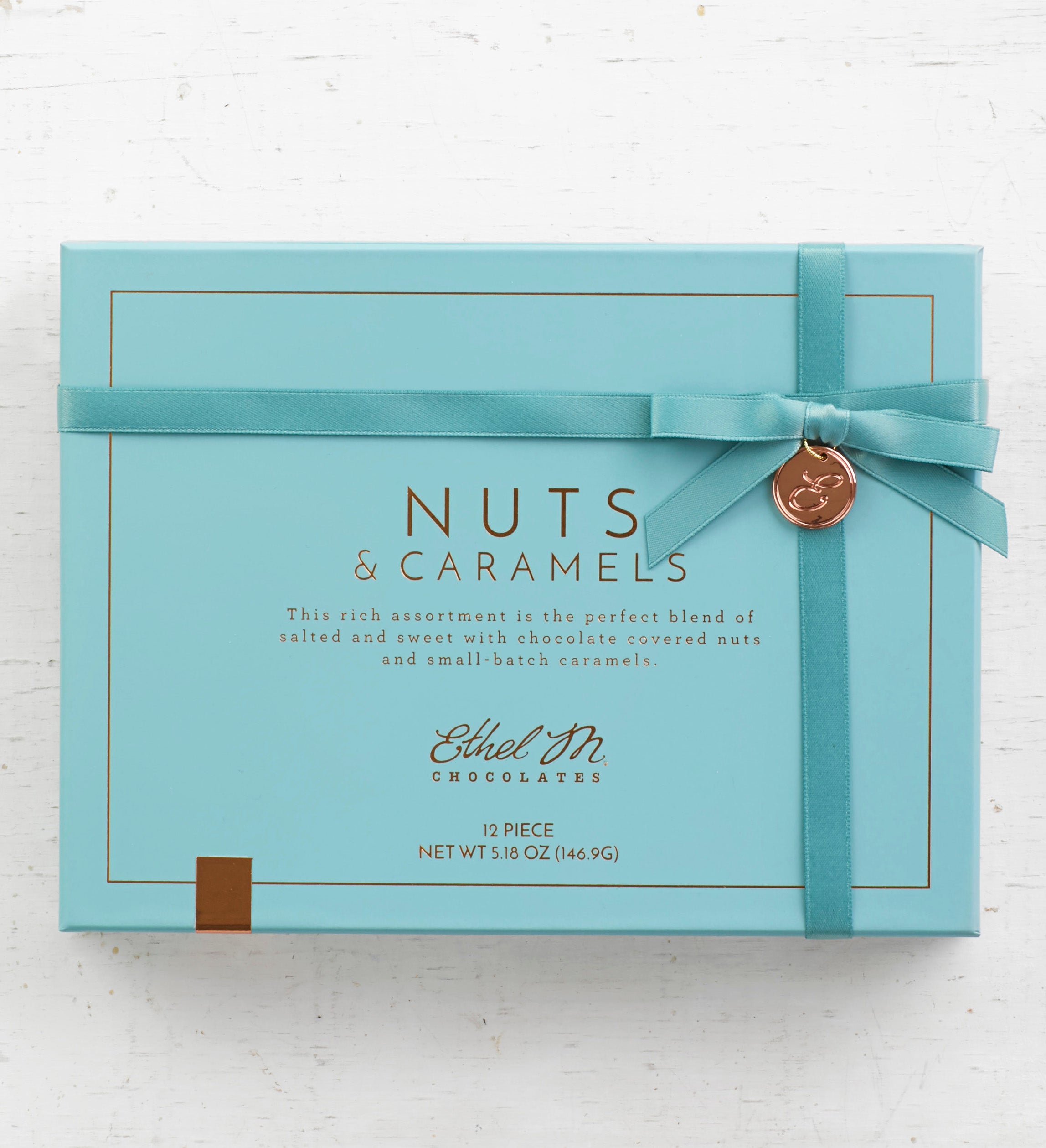 Ethel M Chocolates Nuts & Caramels 12pc 