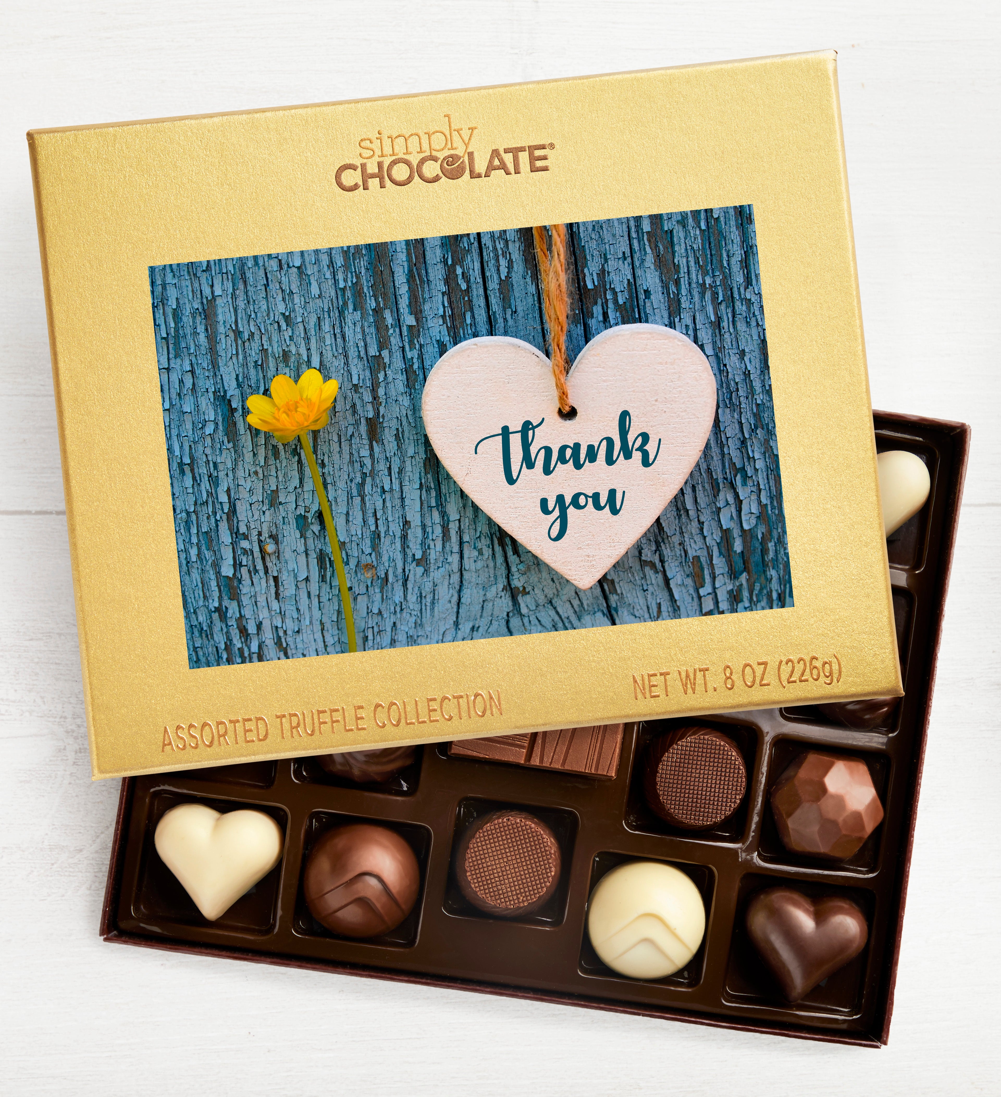 Thank You Heart 19pc Chocolate Box