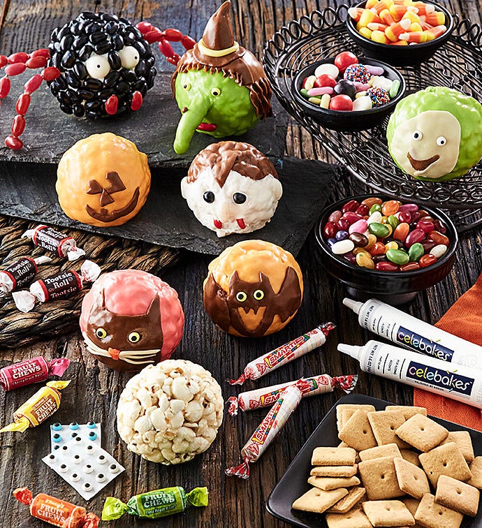 Halloween Popcorn Ball Decorating Kit