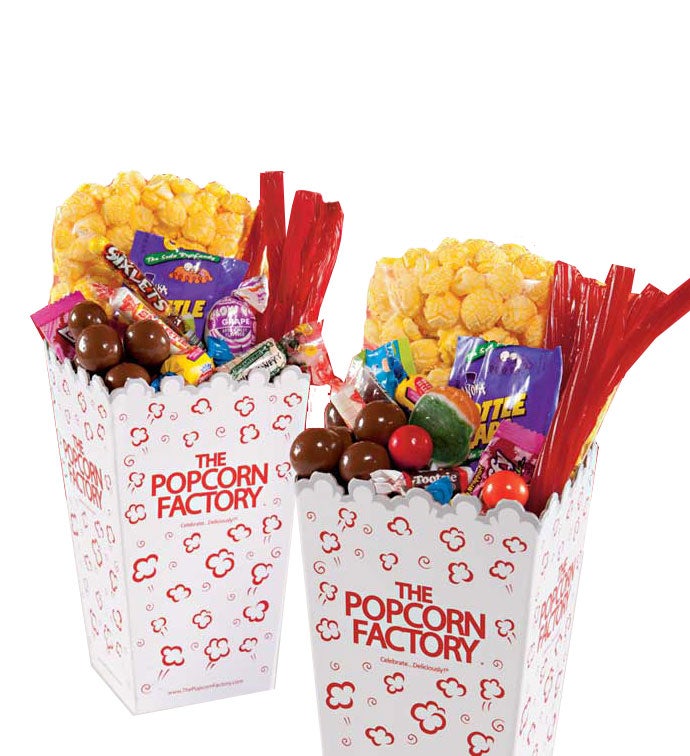 Movie Night Scoop Boxes   Set of 2