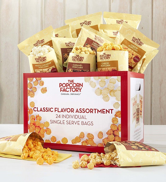 24 Pack Single Serve Popcorn