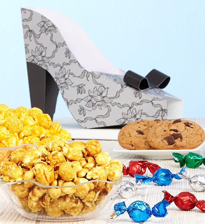 Lace Shoe Shaped Gift Box