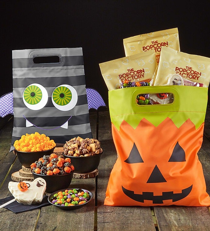 Bat & Pumpkin Treat Sacks