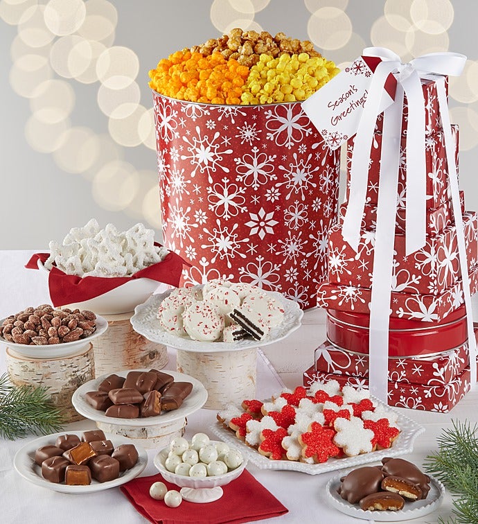 Snowflake Tin & Tower