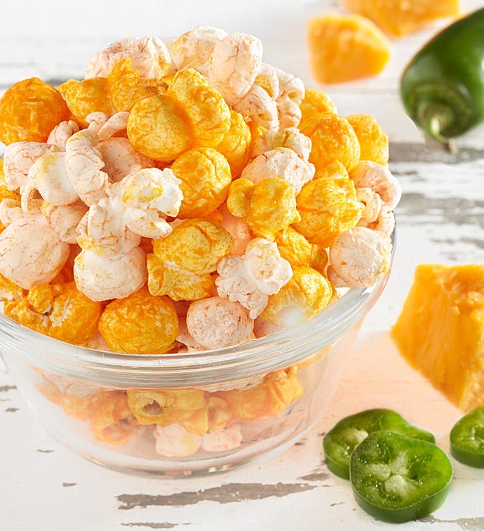 Cheezy Jalapeño Popcorn