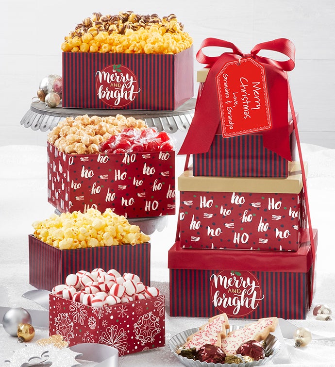 Merry & Bright 4 Tier Tower