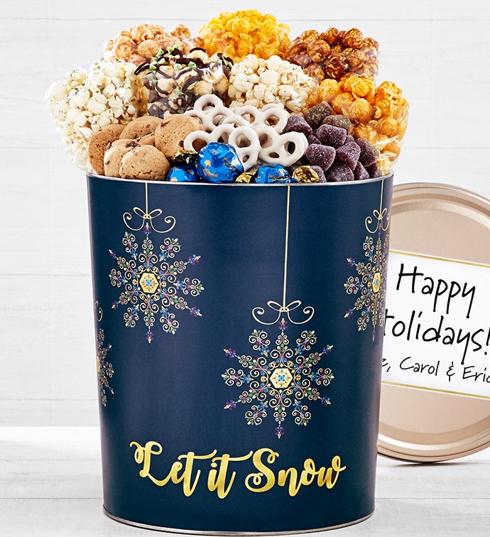 Let It Snow Tin Sampler
