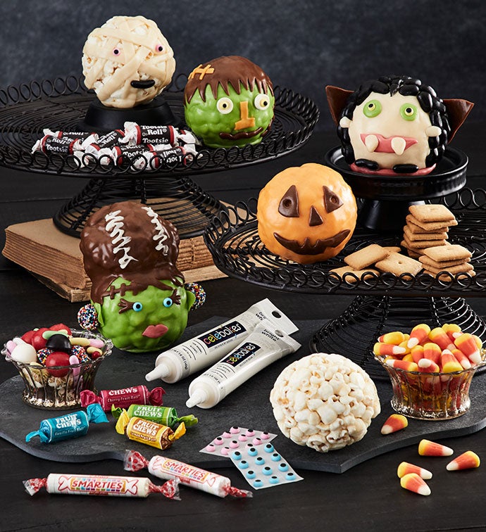 Halloween Popcorn Ball Decorating Kit