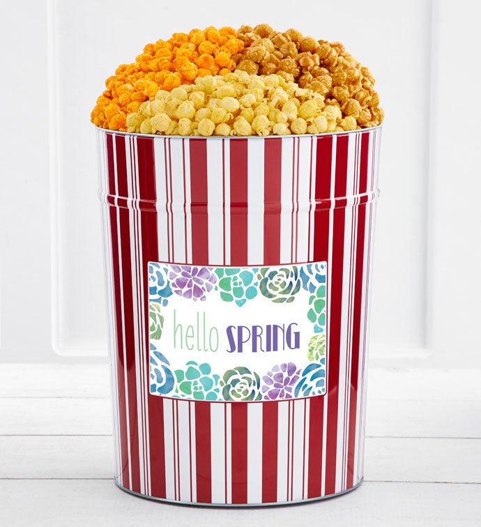 Tins With Pop® 4 Gallon Spring Succulents