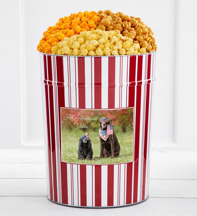 Tins With Pop® 4 Gallon All American Vibes With Dogs
