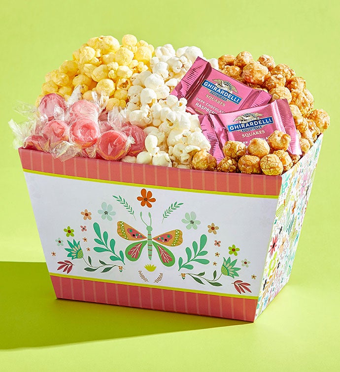 Butterflies and Bloom Gift Bin