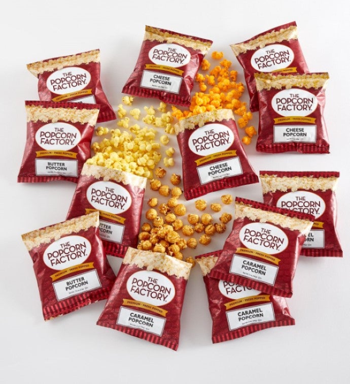 Assorted Popcorn Bags Count