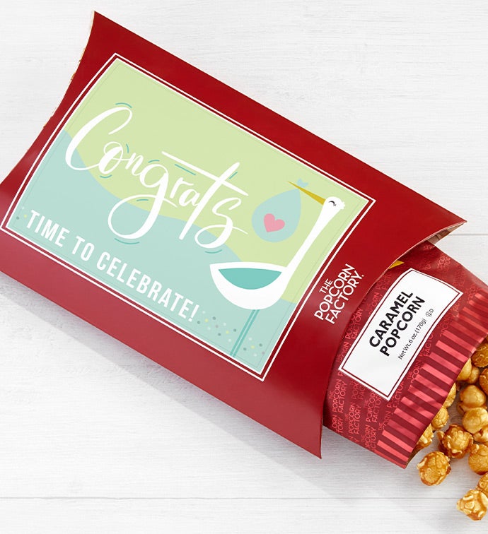 Gift Box, Popcorn Cards With Pop by The Popcorn Factory