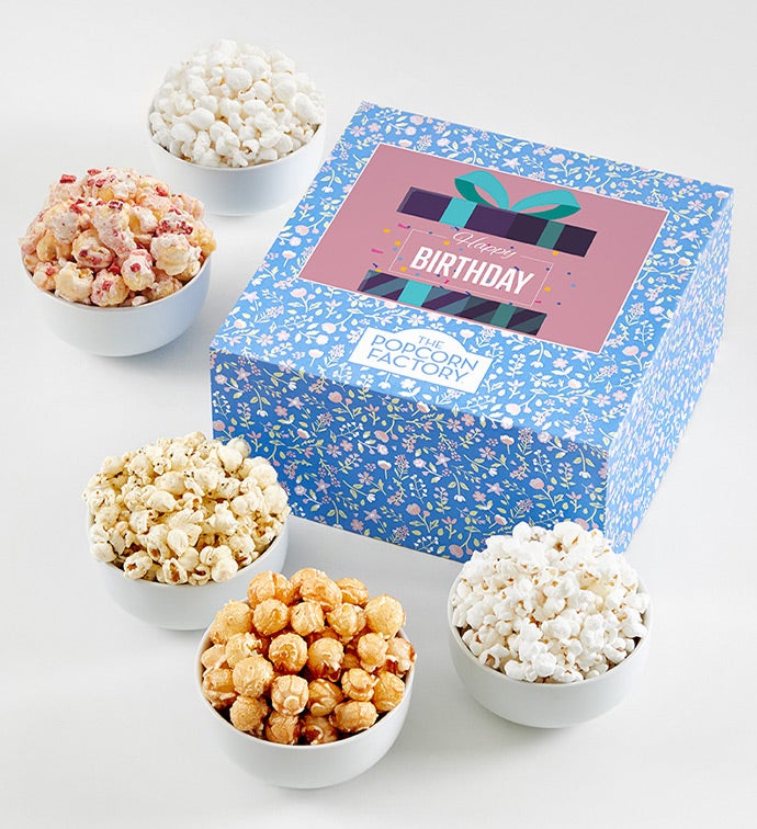 Floral Packed With Pop® Happy Birthday Gift