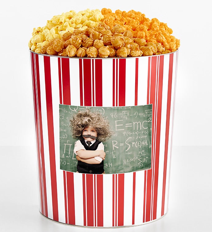 Tins With Pop® 3.5 Gallon Back To School Albert Einstein Kid  3 Flavor